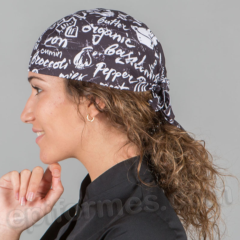 Bandana  cocinero estampada Kitchen