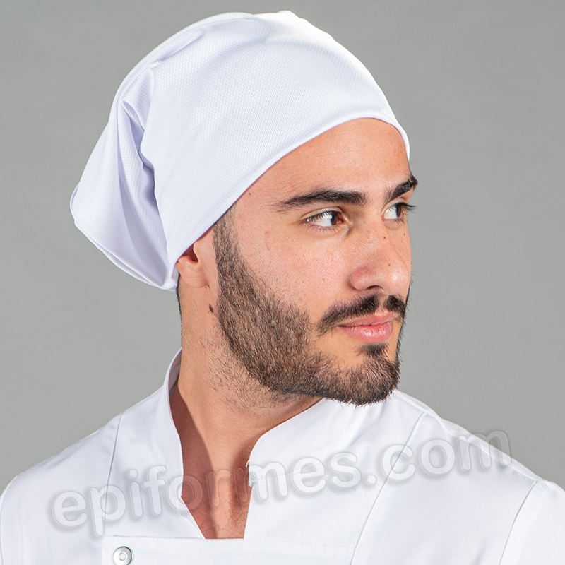 Bandana de cocina unisex, blanca