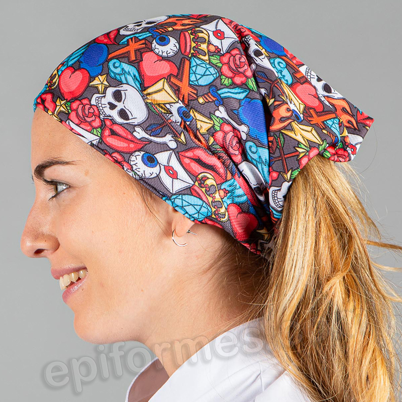 Bandana de cocina unisex coco