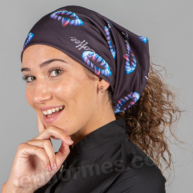 Bandana de cocina unisex fogones