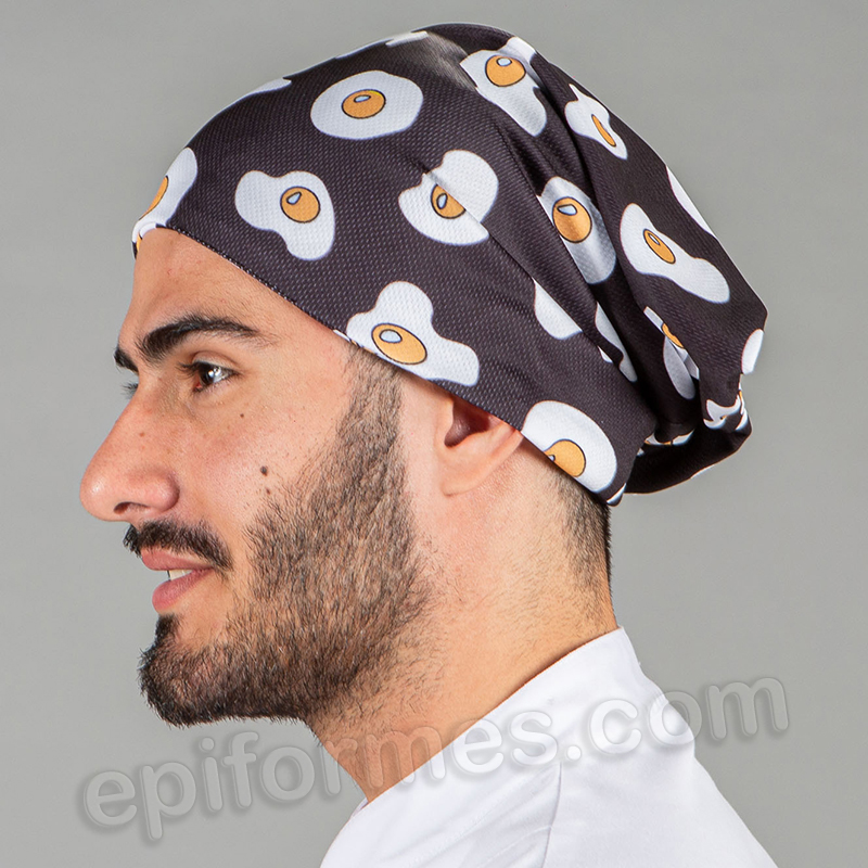 Bandana de cocina unisex huevos fritos