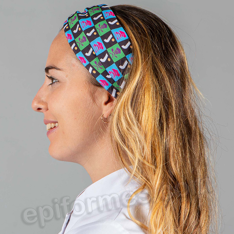 Bandana de cocina unisex iconos