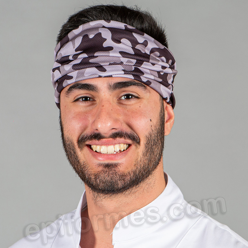 Bandana de cocina unisex militar