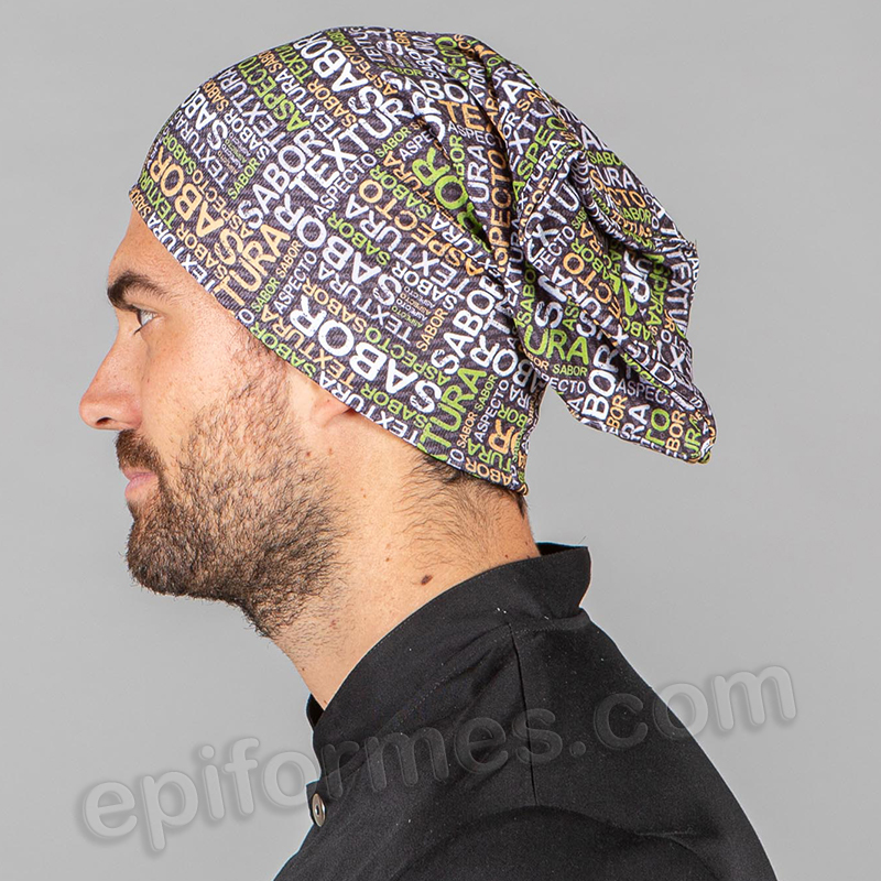 Bandana de cocina unisex sabor