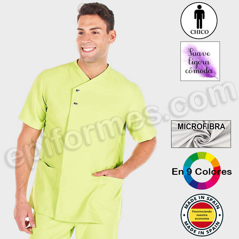 Chaquetilla microfibra corchetes 9 colores