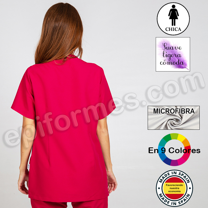 Chaquetilla microfibra corchetes 9 colores