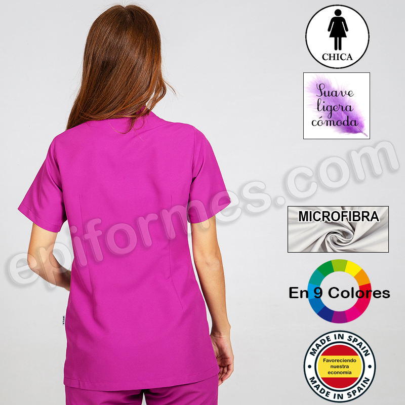 Chaquetilla microfibra corchetes 9 colores