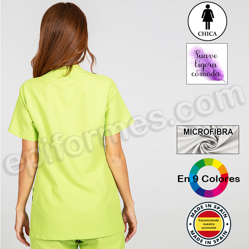 Chaquetilla microfibra corchetes 9 colores