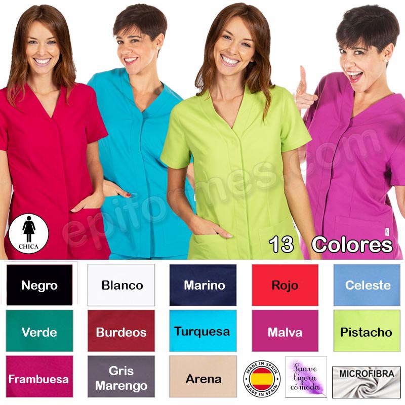 Chaquetilla microfibra entallada 13 colores