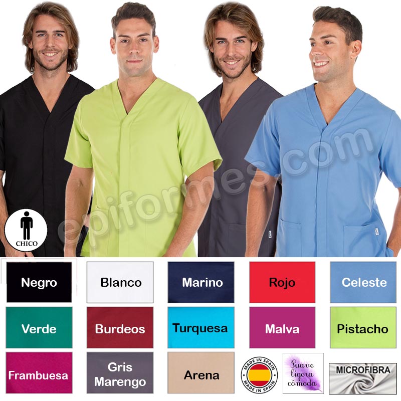 Chaquetilla microfibra hombre 13 colores