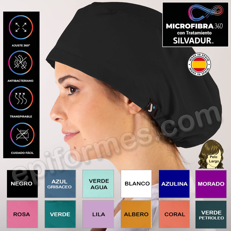 Gorro cirujano Microfibra elástica 12 Colores