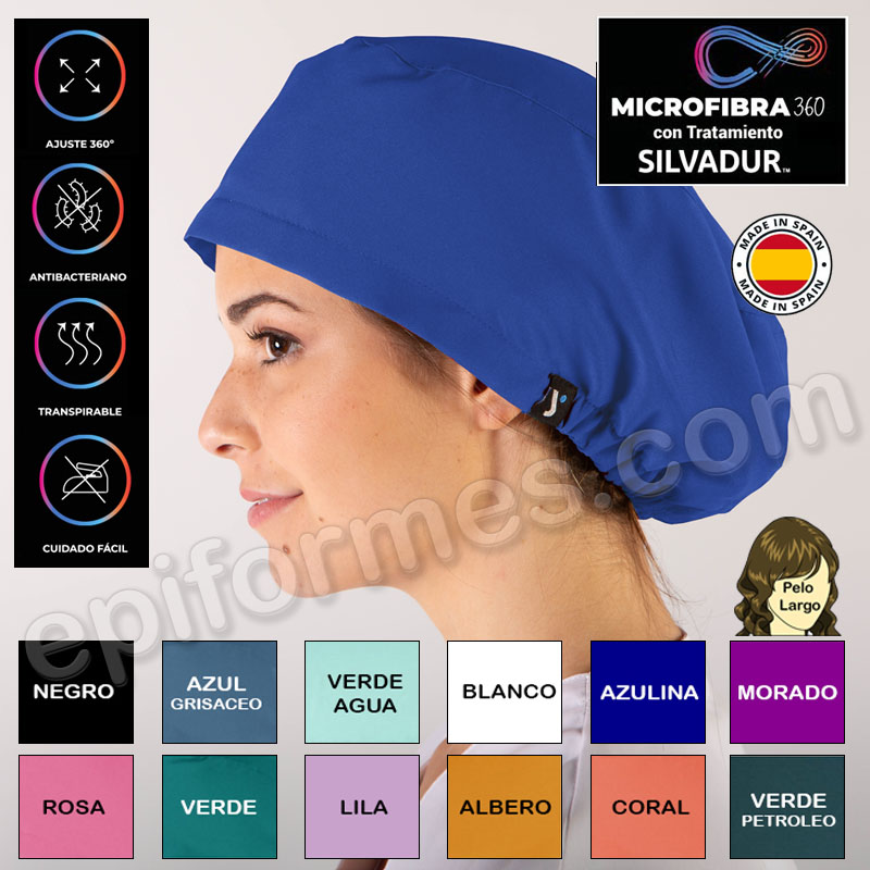 Gorro cirujano Microfibra elástica 12 Colores