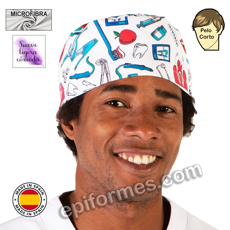 Gorro dentista, sonrisa