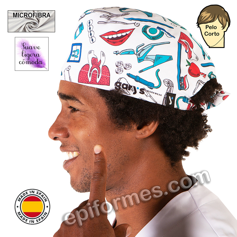 Gorro dentista, sonrisa