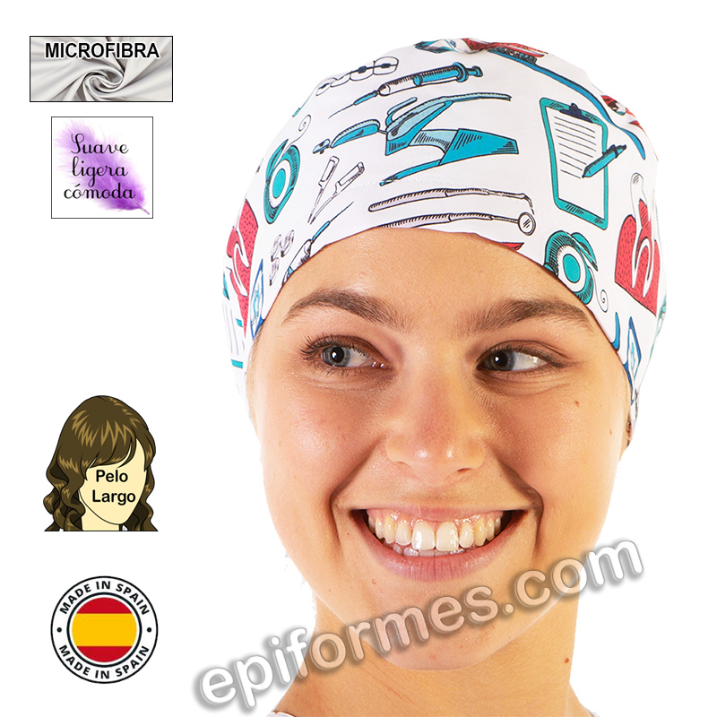 Gorro dentista modelo sonrisa