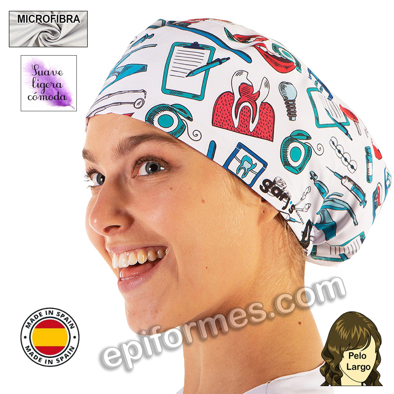 Gorro dentista modelo sonrisa