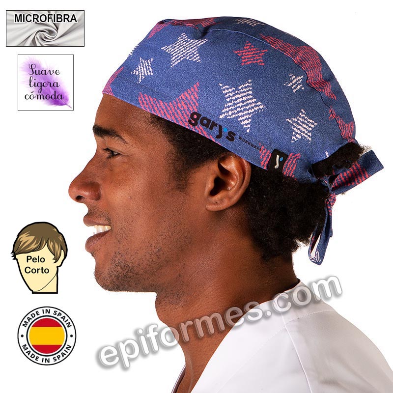 Gorro cirujano estrellas