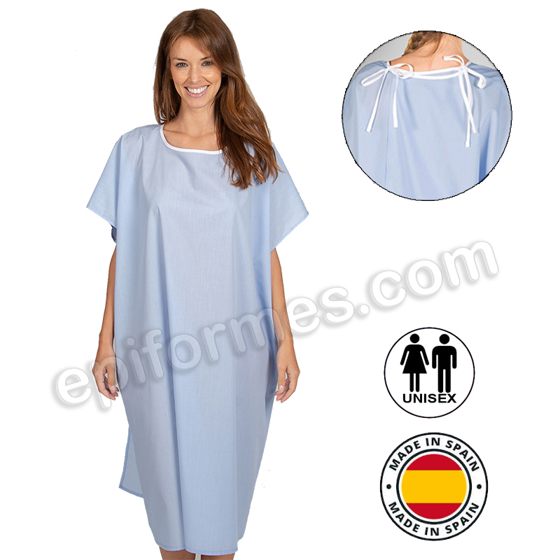 Camisero unisex paciente hospital