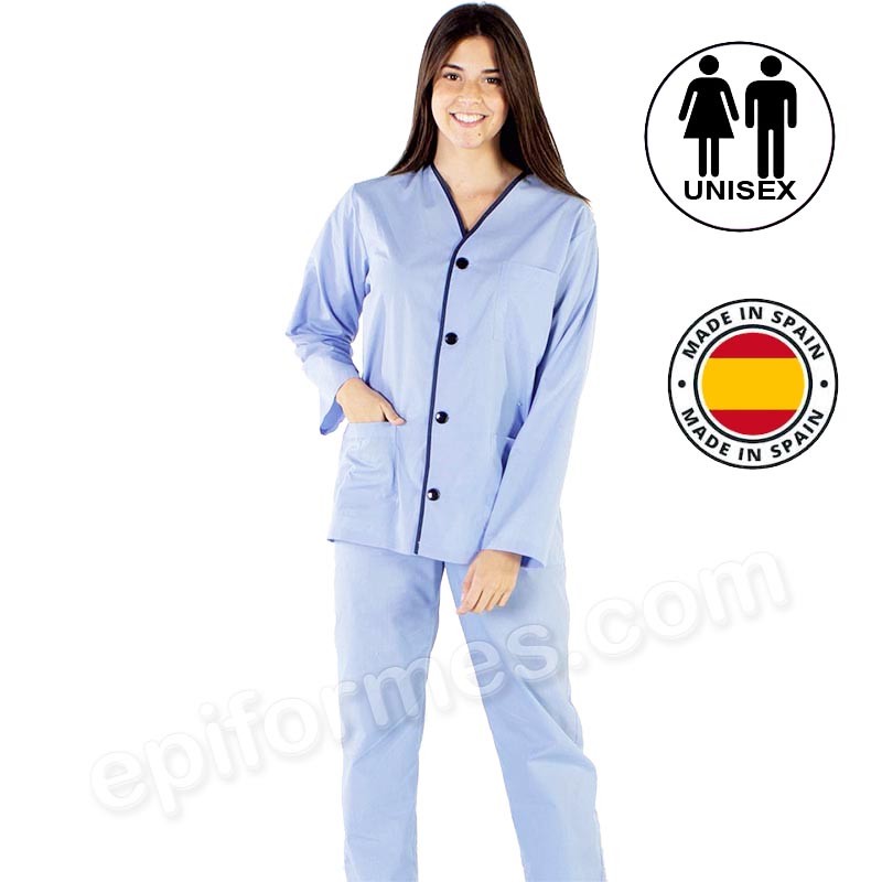 Pijama paciente adulto  hospital 