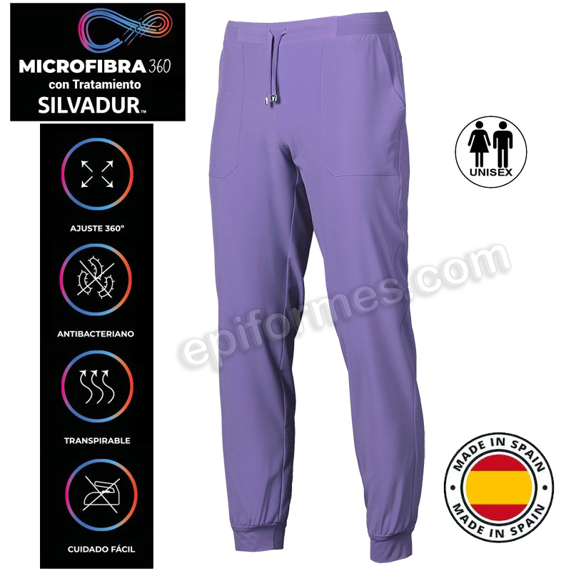 Pantalón sanidad Microfibra elástica 12 Colores