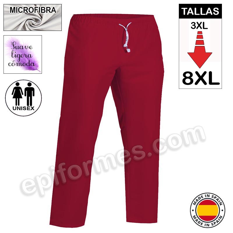 Pantalón de pijama MICROFIBRA 11 colores tallas extras