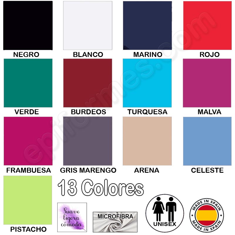 Pantalón de trabajo MICROFIBRA 13 colores