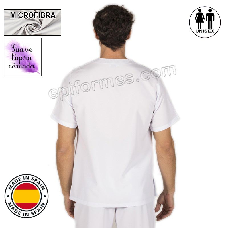 Casaca sanitaria microfibra, 13 Colores