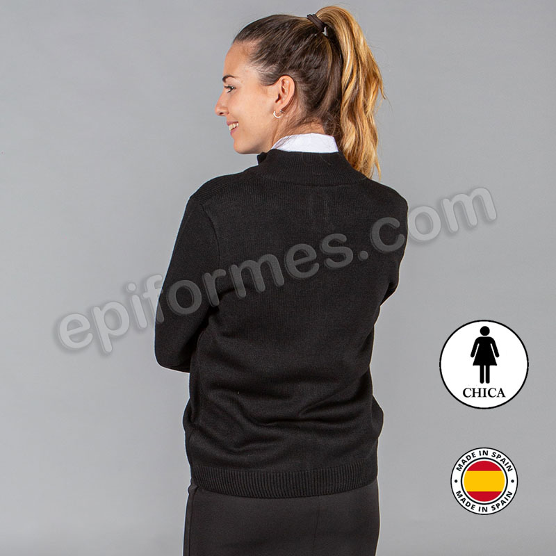 Chaquetilla de punto grueso, señora, cremallera