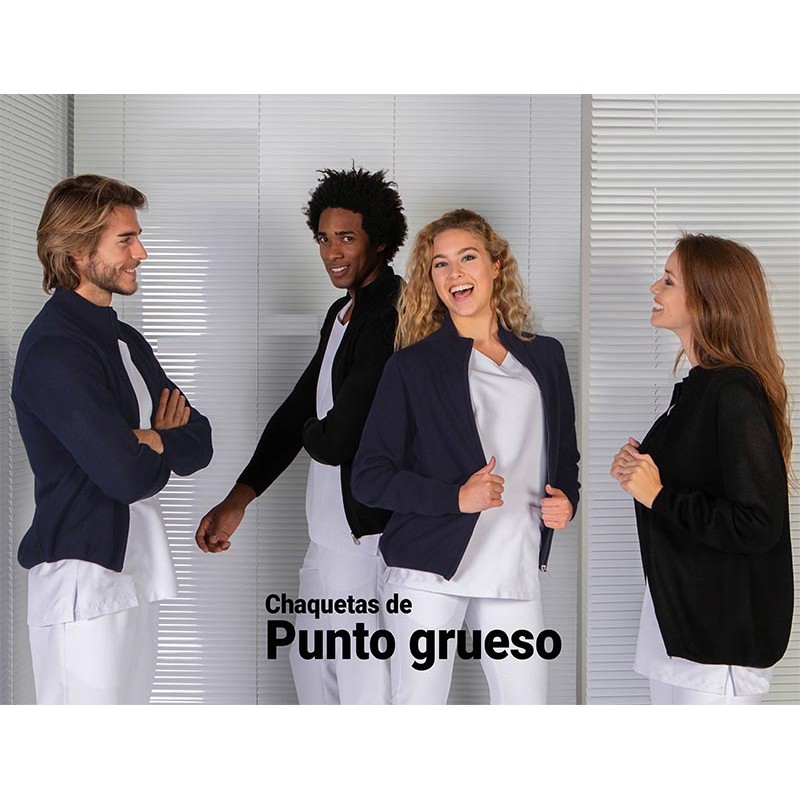 Chaquetilla de punto grueso, señora, cremallera