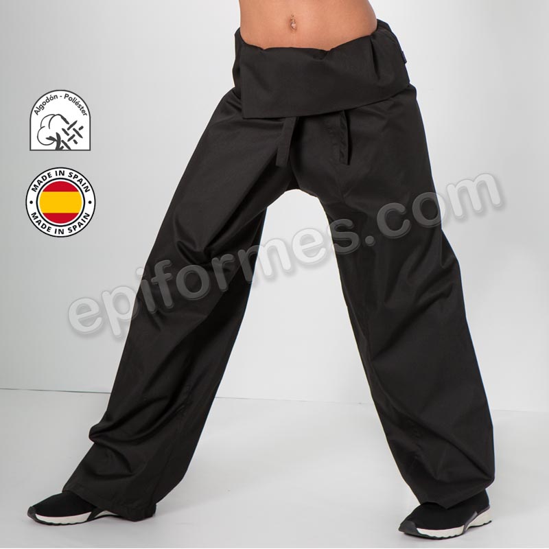 Pantalón Thai negro