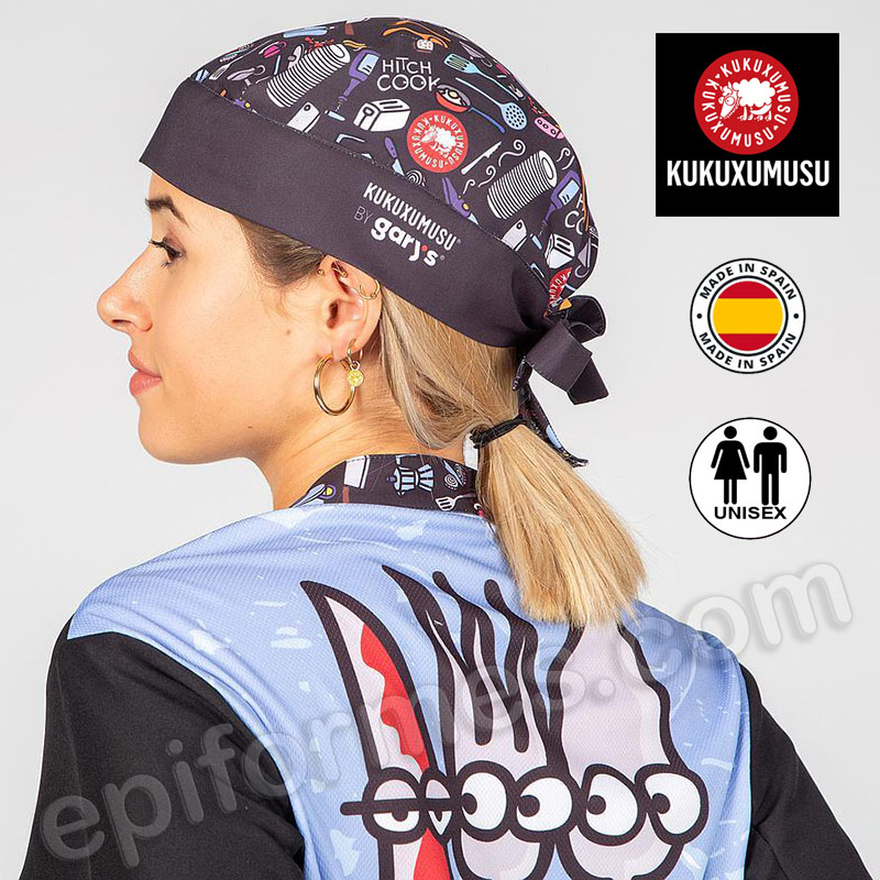 Gorro pirata de cocinero kukuxumusu menaje