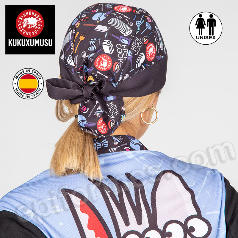 Gorro pirata de cocinero kukuxumusu menaje