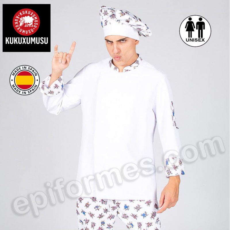 Chaqueta cocina kukuxumusu vacas