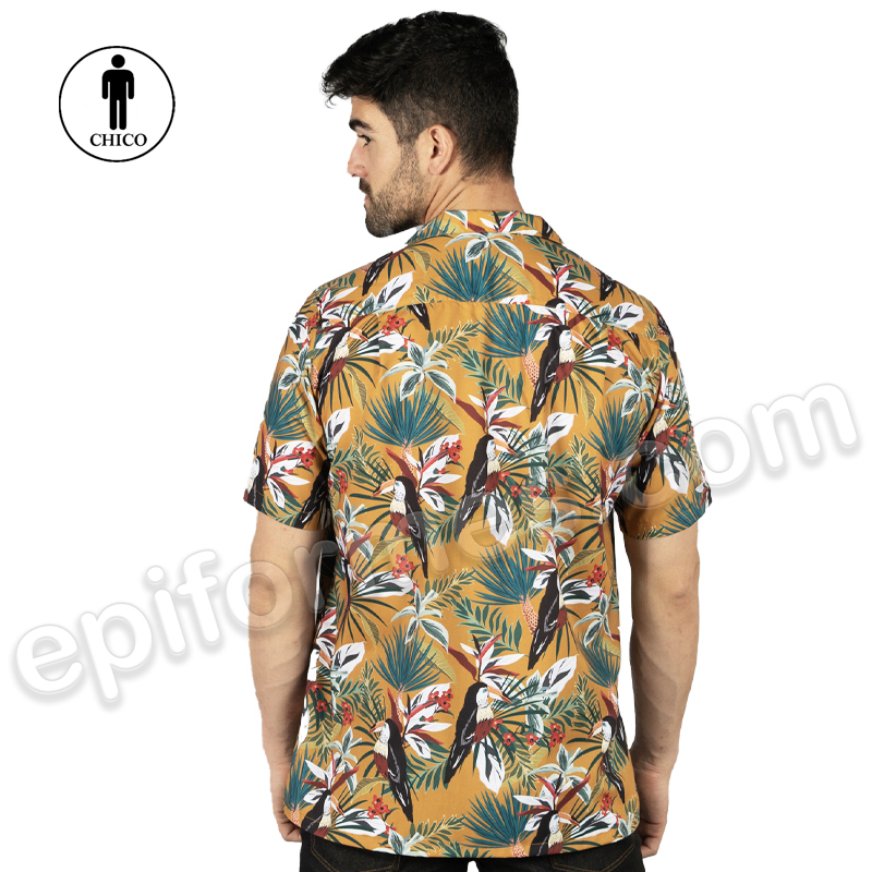 Camisa hawaiana Tucan 