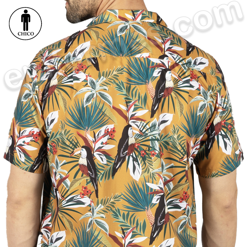 Camisa hawaiana Tucan 