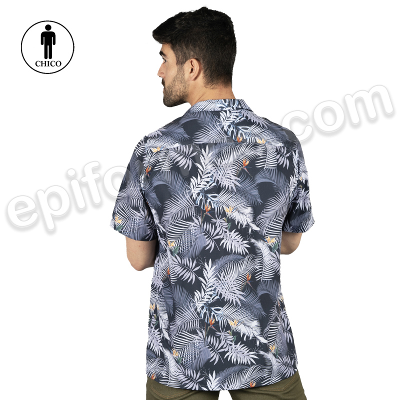 Camisa hawaiana hibiscus