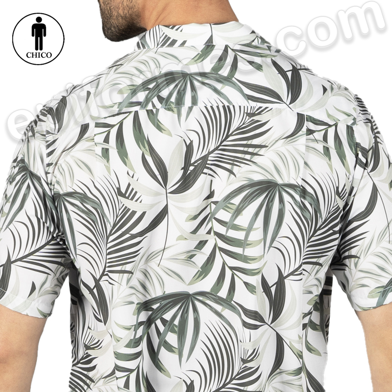 Camisa hawaiana Royal