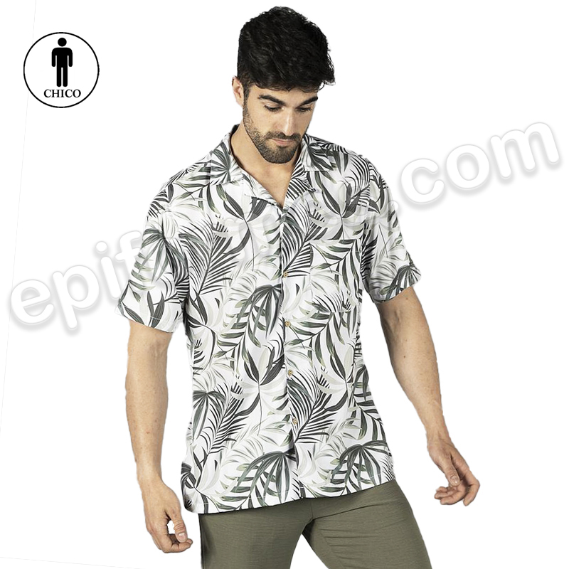 Camisa hawaiana Royal