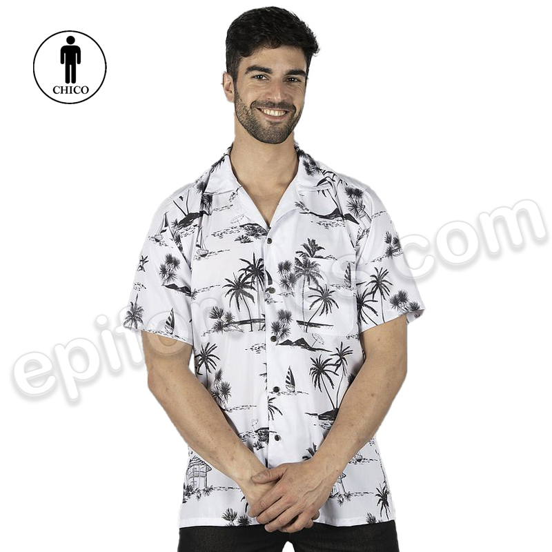 Camisa hawaiana Coconut