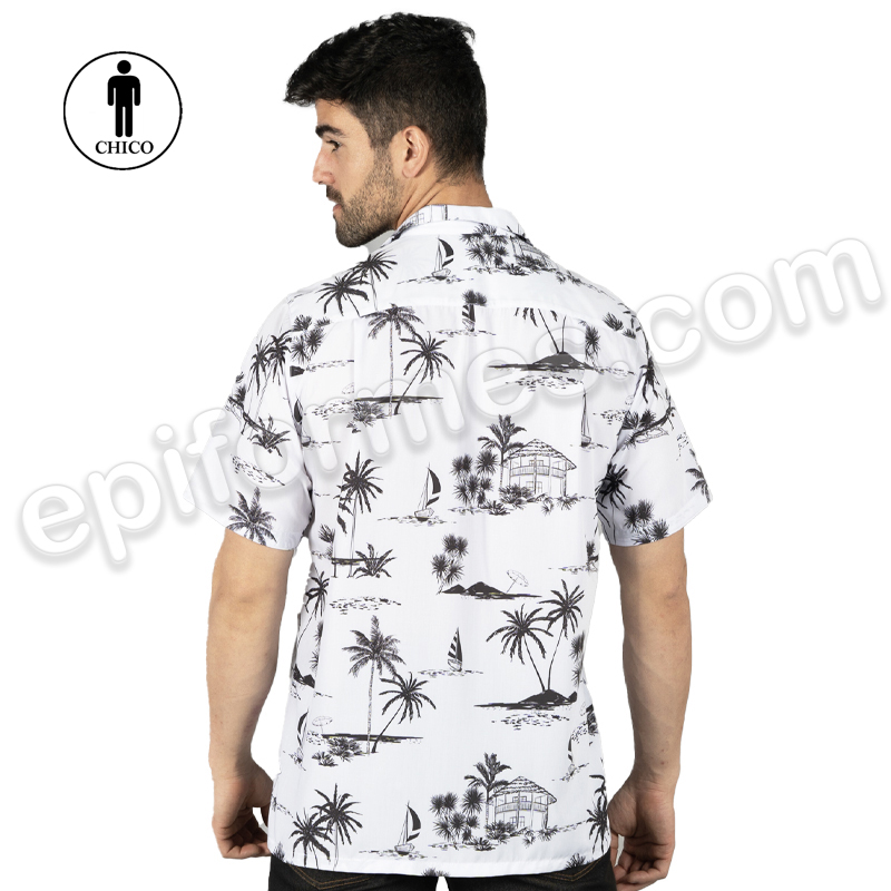 Camisa hawaiana Coconut