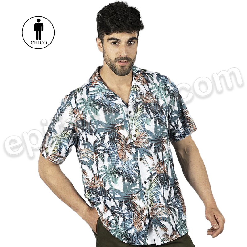 Camisa hawaiana Palma