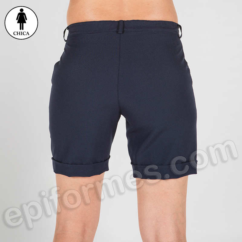 Bermudas mujer Azul marino