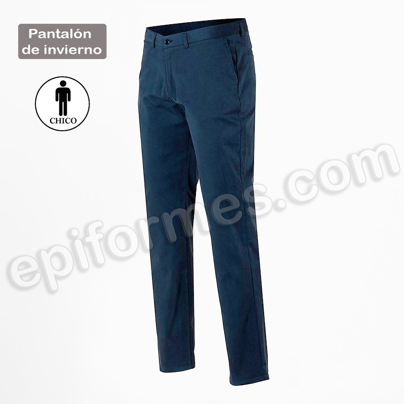 Pantalón Chino invierno, Azul marino