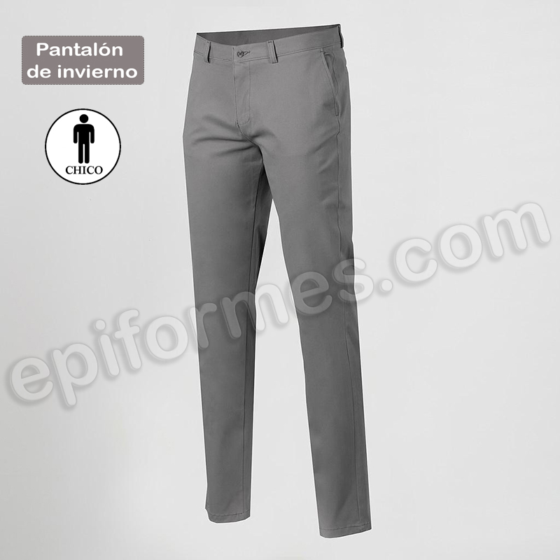 Pantalón Chino invierno, Gris