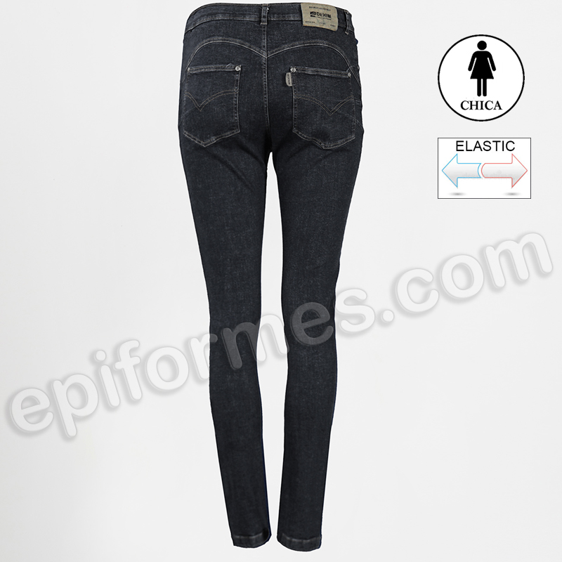 Pantalón vaquero casdy negro