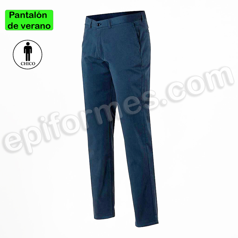 Pantalón Chino verano, Azul marino