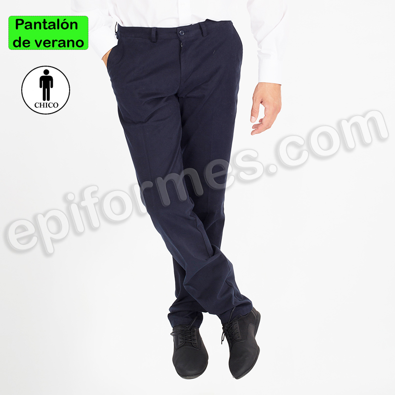 Pantalón Chino verano, Azul marino