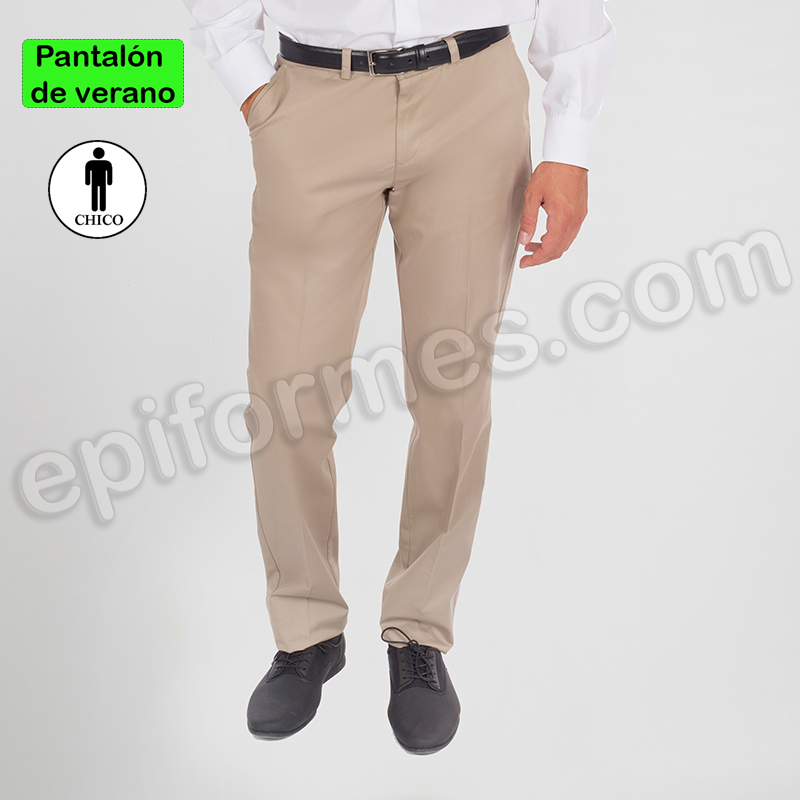 Pantalón Chino verano, hueso