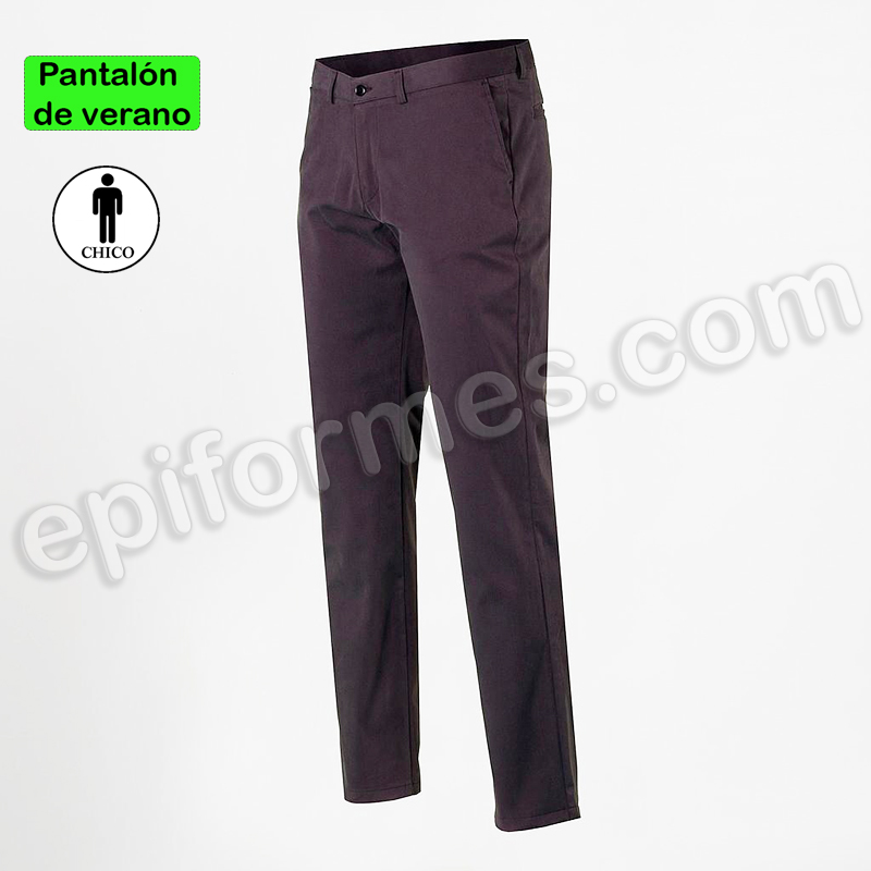 Pantalón Chino verano, Gris marengo