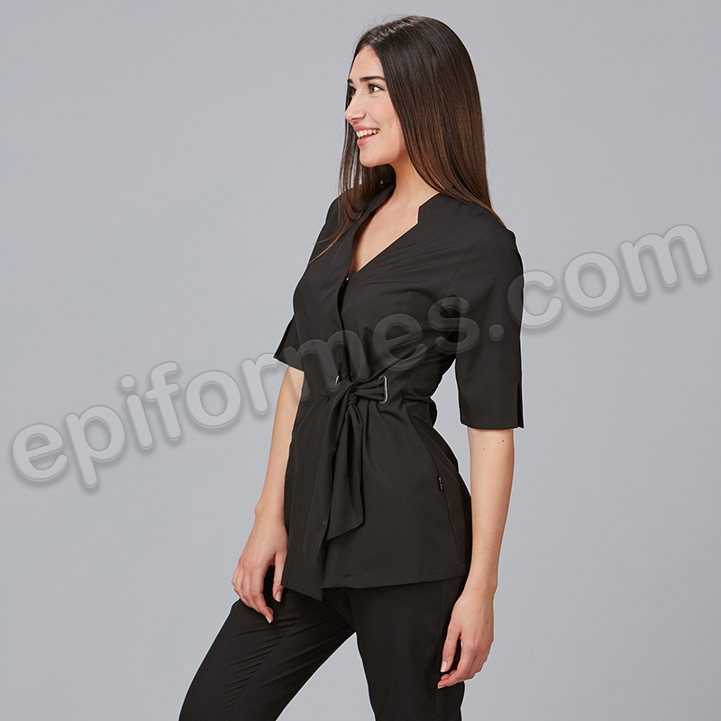 Blusa cruzada mujer